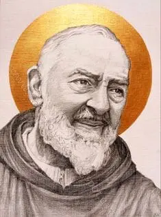 bcec50662d480b40a67d557f5f0b96bd A drawing of a man with a beard and a halo.