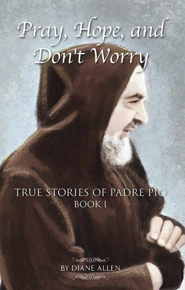A picture of a book cover with an image of a monk.