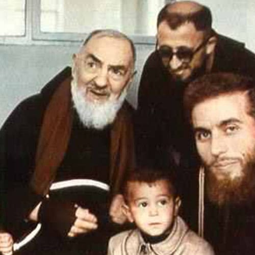 A group of men standing next to each other.