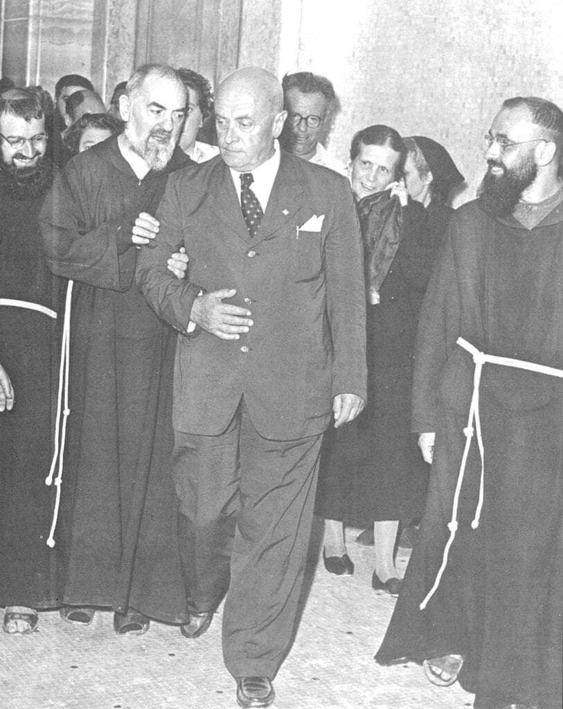Group of people, men in religious attire.