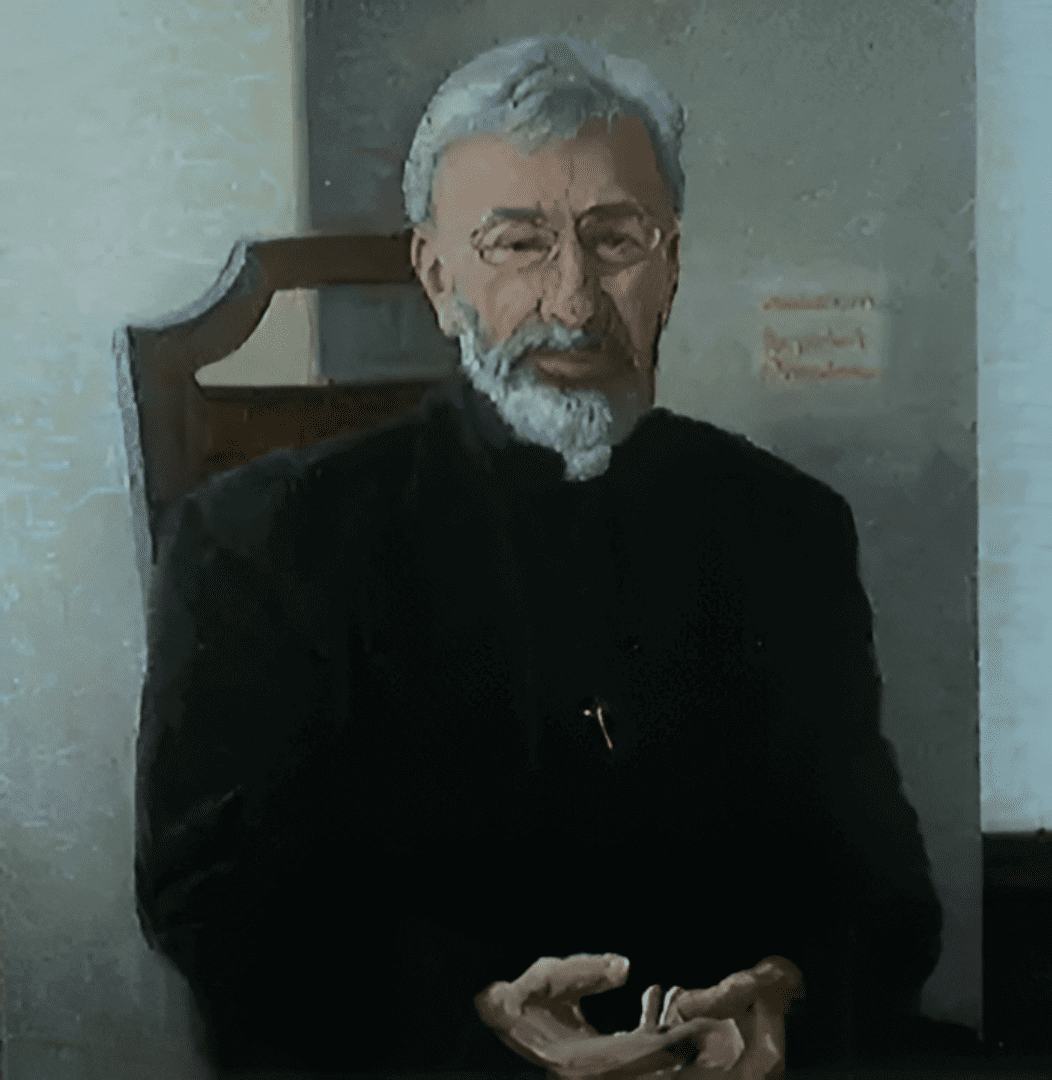 Bishops from the Second Vatican Council visiting Padre Pio